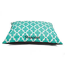 Majestic Pet Personalized Trellis Super Value Pillow Dog Bed