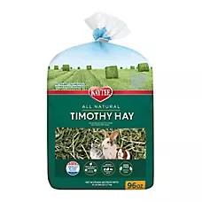 KAYTEE® All Natural Timothy Hay - High Fiber - Grown Specifically for Small Animals - 24-96 oz