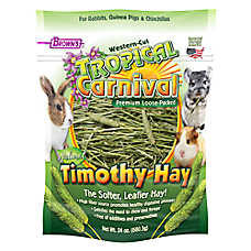 Brown's? Tropical Carnival? Timothy Hay - Rabbits - and Other Small Animals - 24oz-48oz
