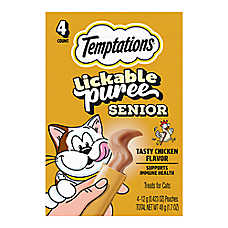 Temptations&trade; Lickable Puree Senior Cat Treat - 1.7 Oz