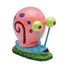 Penn-Plax? SpongeBob Gary Mini Aquarium Ornament Fish Tank Decor