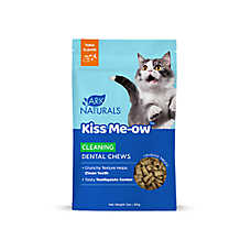 Ark Naturals Kiss Me-ow Cleaning Dental Chews Crunchy Cat Treats - Tuna