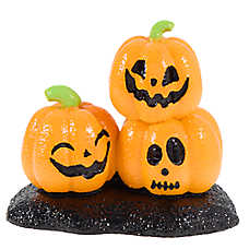 Thrills & Chills&reg; Tri-Pumpkin Aquarium Ornament