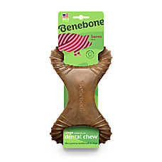 Benebone? Dental Chew Toy Large Size- Bacon, Chicken or Peanut Flavors