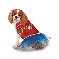 Rubie's Pet Shop Halloween Wonder Woman TuTu Dress Dog Costume