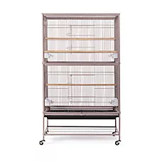 Prevue Pet Products Wrought Iron Flight Bird Cage with Stand for Medium Birds