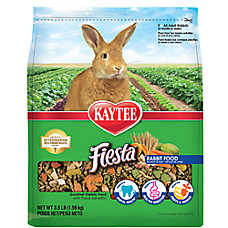 KAYTEE? Fiesta? Rabbit Food - Nutritious and Fun Blend - Dental Health and Digestion - 3.5-25 Lbs