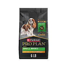 Purina Pro Plan Small Breed Dry Dog Food Chicken and Rice Formula With Guaranteed Live Probiotics