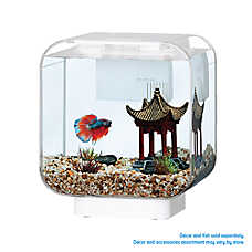 Top Fin? Clear Vivid View Aquarium - Fish Tank Aquarium - 3 Gallon