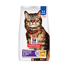 Hill's? Science Diet? Sensitive Stomach & Skin Adult Dry Cat Food - Chicken