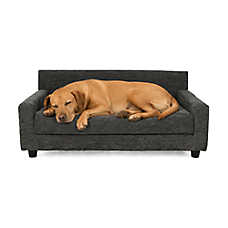 Club Nine Pets Metro Gray Sofa Orthopedic Extra Large Dog Bed