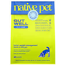 Native Pet GutWell Dog Trim Down Healthy Weight Management & Metabolic Support Supplement, 12.7oz