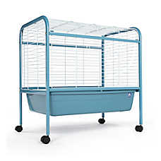 Prevue Pet Products Small Animal Home - Cage with Stand & Rolling Casters