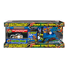 Zoo Med Aquatic Turtle Aquarium Kit - Aquatic Turtle Habitat Starter Kit- 20-40 Gallon