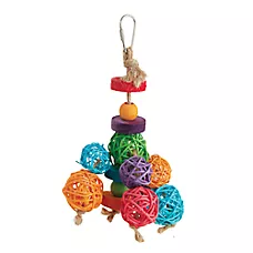 All Living Things® Have A Ball Shredding Bird Toy - Shredding Toy for Small Pet Birds