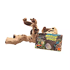 Zoo Med Mopani Wood Aquarium & Terrarium Ornament - Climbing Terrarium Decor - Medium