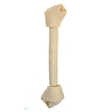 Dentley's? Traditional 7" Rawhide Knotted Bone Dog Chew