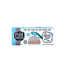 Pure Cravings Mercury Tested Adult Cat Food - Grain Free, Flakes in Consomme, Variety Pack, 12 Ct
