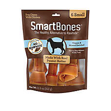 SmartBones Rawhide-Free Dog Chews - Small, 6 count