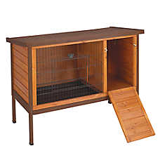 WARE? Premium+&trade; Small Animal Hop Way Door Hutch