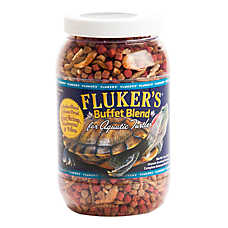 Fluker's? Buffet Blend Aquatic Turtle Food - Reptile Turtle Diet - 7.5-12 oz