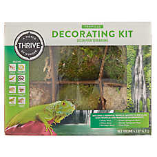 Thrive Tropical Reptile Decorating Kit - Terrarium Decor Kit