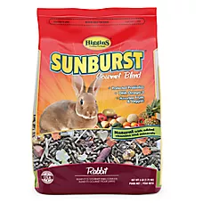 Higgins Sunburst Gourmet Rabbit Food - 6 Lbs