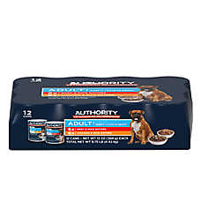 Authority Everyday Health Adult Wet Dog Food - Chicken & Beef, 12 Pack