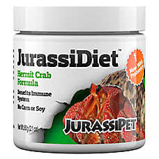 JurassiPet Hermit Crab Food - Hermit Crab Diet - 2.1 oz