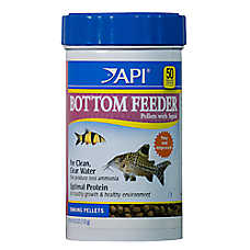 API? Bottom Feeder Pellets with Squid Fish Food Complete Diet Sinking Food