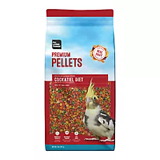 All Living Things® Cockatiel & Small Bird Premium Fruit Pellets Food - Daily Pellet Diet - 2lb