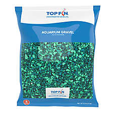 Top Fin? Premium Aquarium Gravel - Green Mix - Fish Tank Substrate - 5 lb