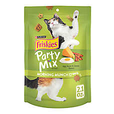 Purina Friskies Party Mix Cat Treats - Morning Munch Crunch, 2.1 OZ