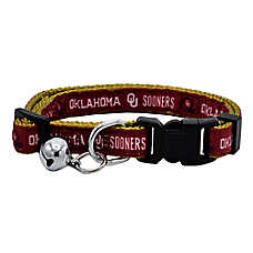 Pets First NCAA Oklahoma Satin Cat Collar
