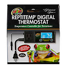 Zoo Med ReptiTemp Digital Reptile Thermostat Terrarium Temperature Control