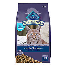 Blue Buffalo Wilderness  Adult Dry Cat Food - Grain Free, Chicken