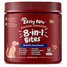 Zesty Paws Ancient Elements 8-in-1 Bites for Dogs, 90 Count