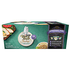 Fancy Feast? Medleys Adult Cat Wet Food - Variety Pack, Shredded Fare Collection, 12 CT, 36 OZ