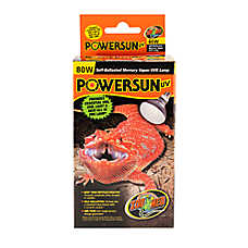 Zoo Med PowerSun Reptile Light Bulb UVB Heat & Light Bulb - 80 watt