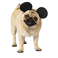 Rubie's Pet Shop Halloween Mickey Mouse Headpiece Dog & Cat Costume