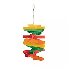 All Living Things® Spinning Fan Bird Toy - Chew Toy for Large & Extra Large Pet Birds