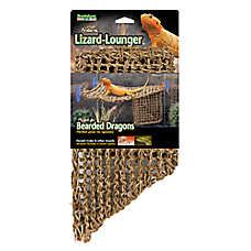 Penn Plax Reptology Lizard-Lounger&trade; Reptile Corner Hammock - Lizard Basking Hammock - Large