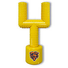 Chicago Bears Hard Nylon Football Goal Post Dog Chew Toy