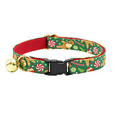 Made By Cleo? Christmas Treats Green Cat Collar