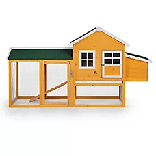 Prevue Pet Products Chicken & Duck Coop with Nest Box - Chicken Nesting Supplies