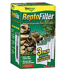 Tetra? ReptoFilter Aquarium Filter Aquatic Reptile Turtle Tank Filter - 3 ct