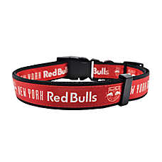Pets First New York Red Bulls Satin Collar