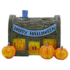 Penn-Plax? SpongBob Krusty Krab Halloween Aquarium Ornament Fish Tank Decor