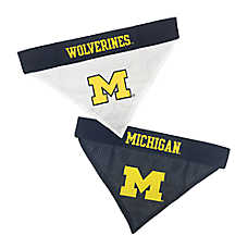 Michigan Wolverines NCAA Reversible Pet Bandana