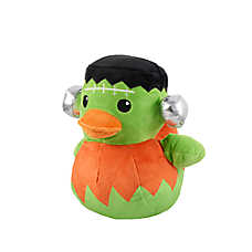 Thrills & Chills&trade; Halloween Plush Duck Frankenstein Dog Toy